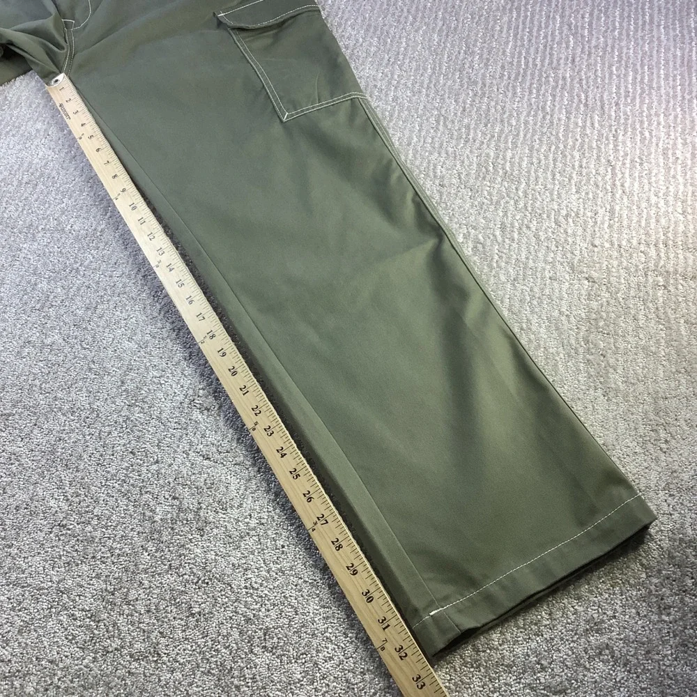 True Religion Mens Kalamata Green Cargo SN Pants HS Outline Size 36 x 32 NWT